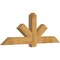 Ekena Millwork Kennewick Rough Sawn Timber Gable Bracket, Western Red Cedar, 72"W x 27"H x 4"D x 6"F, 9/12 Pitch GBW072X27X0406KEN00RWR - alternate 5